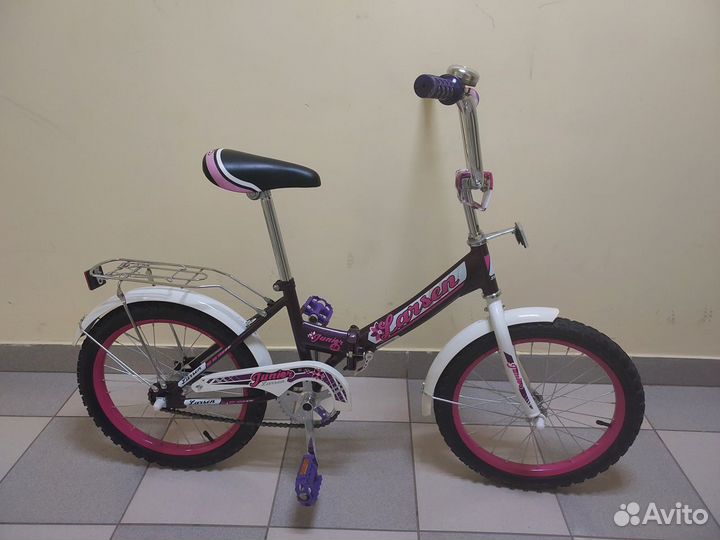 Новый велосипед Larsen 18