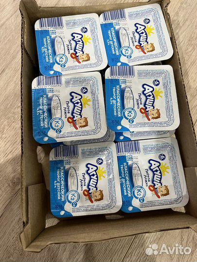 Творог детский агуша