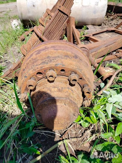 Мост от мазовского полуприцепа