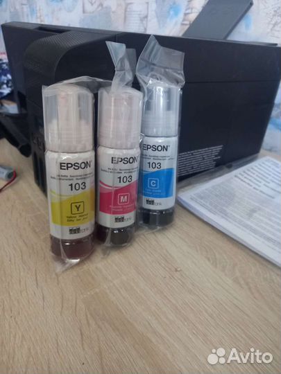 Чернила для принтера epson