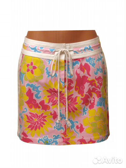 Юбка короткая, хлопок, Италия, новая, 020716