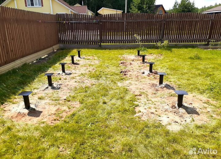 Винтовые сваи в наличии