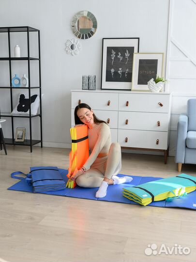 Спортивный коврик влагостойкий камуфляж