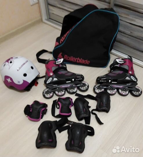 Роликовые коньки детские rollerblade