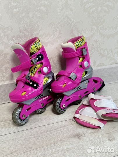 Роликовые коньки детские раздвижные