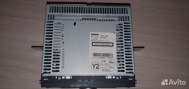 Магнитола Nissan tiida