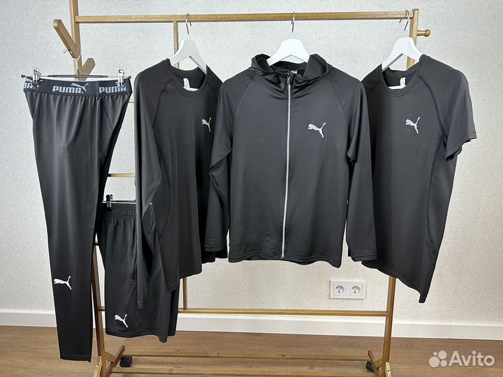 Рашгард, спортивный костюм Puma 2в1, 5в1