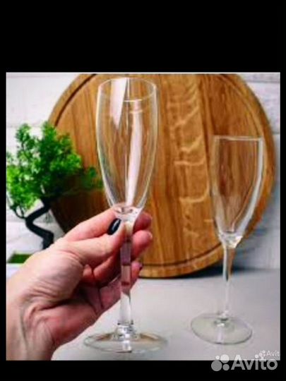 Набор бокалов для шампанского 
