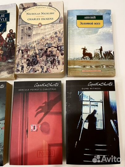 Книги на английском. Конан Дойл. Чарльз Диккенс