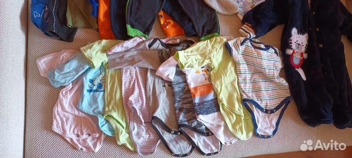 Детские вещи пакетом на мальчика 3-6 месяцев