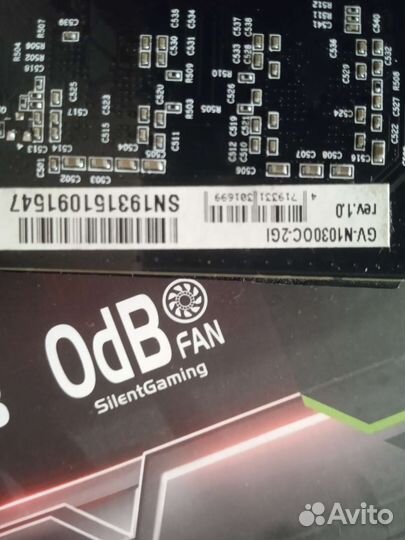 Видеокарта 1030