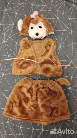 Костюм обезьяны для девочки