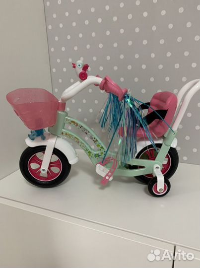 Велосипед для куклы бэби борн