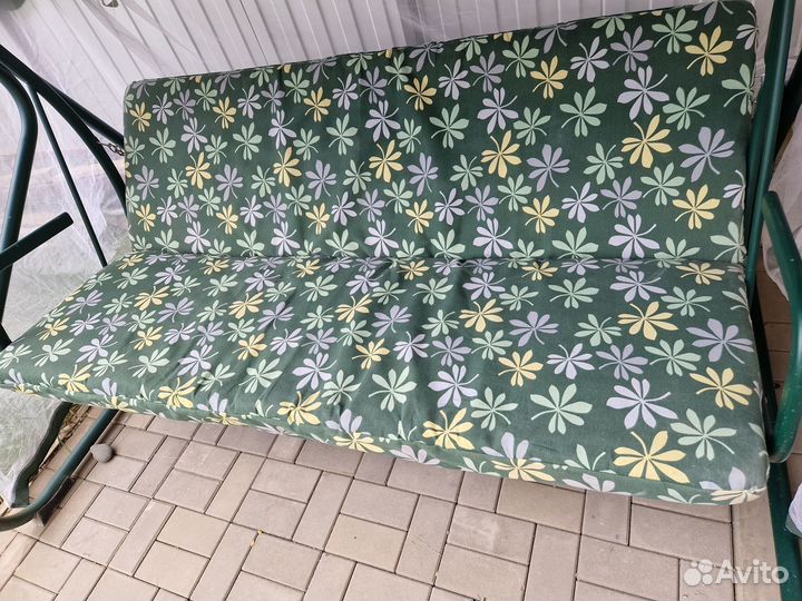 Садовые качели бу