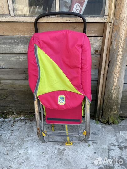 Санки коляска nika