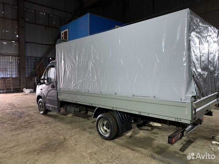 Тент с каркасом на газель 4,25 м