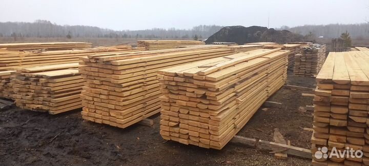 Доска обрезная сосновая