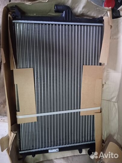 Радиатор охлаждения логан с кондиционером