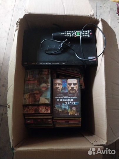 Dvd плеер с usb + диски