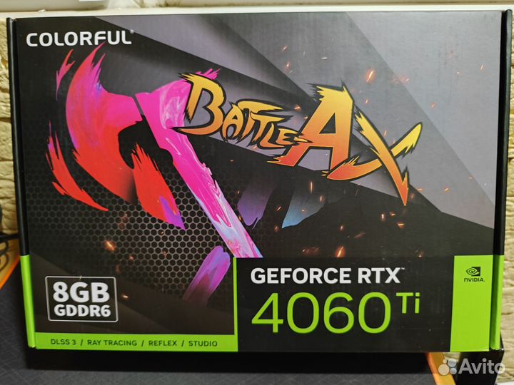 Видеокарта RTX 4060ti 8Gb новая