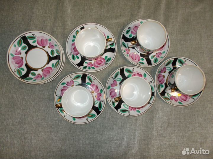 Чайная пара (чашка с блюдцем) 350мл