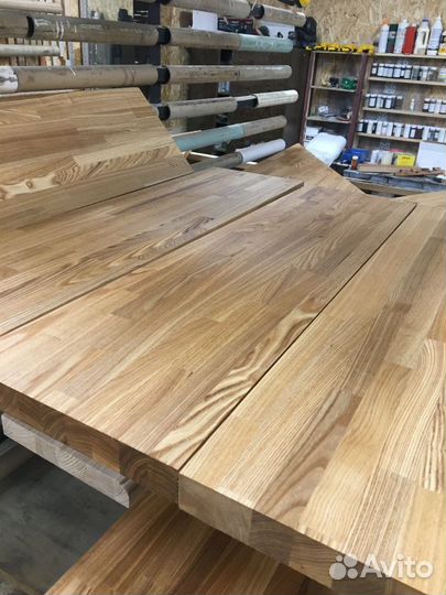 Ступени из дерева ясень PLT-2273