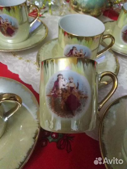 Чашка с блюдцем для кофе Япония