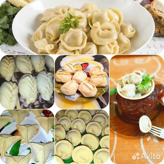 Домашние пельмени, манты, блинчики, котлеты