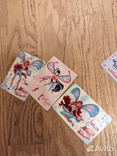 Карточки Винкс коллекционные