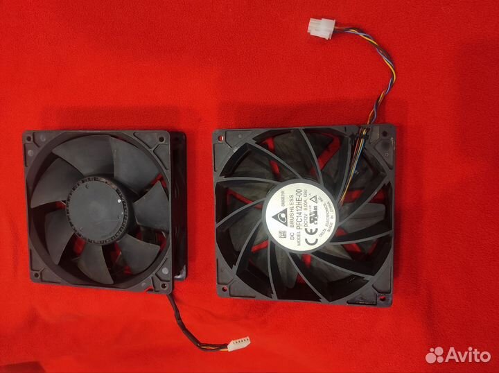 Вентилятор кулер на Whatsminer asic