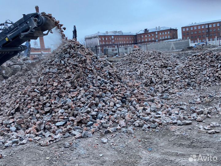 Бой бетона без арматуры