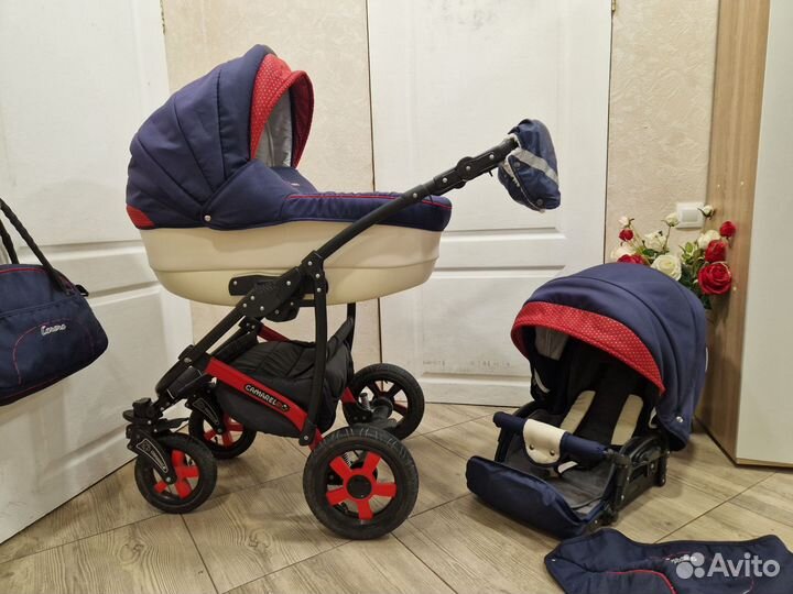 Коляска camarelo 2 в 1/доставка