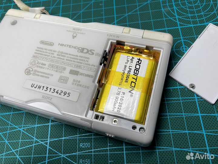 Аккумулятор 900 мА Game Boy Advance SP и DS Lite