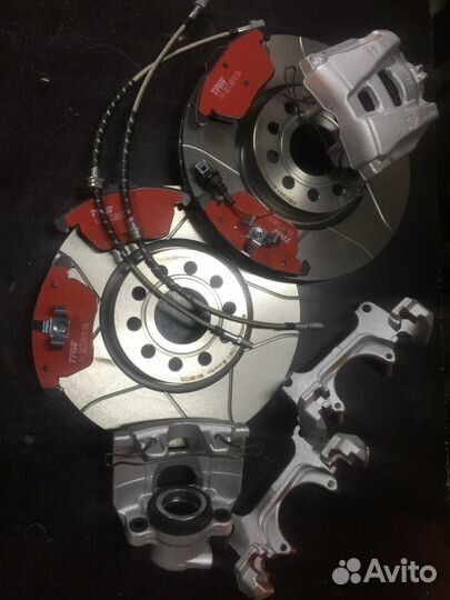 Тормоза передние 312/25 5/112 поршень 57мм PQ35/46