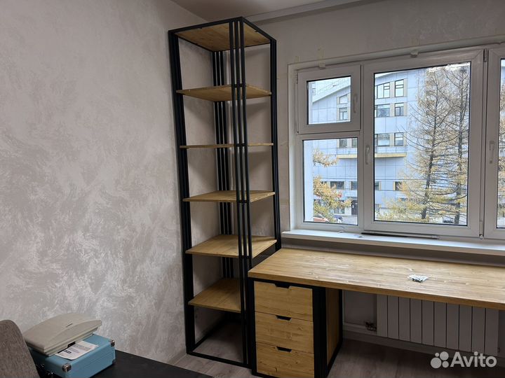 Рабочая зона в стиле лофт