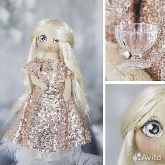 Интерьерная кукла «Николь», набор для шитья