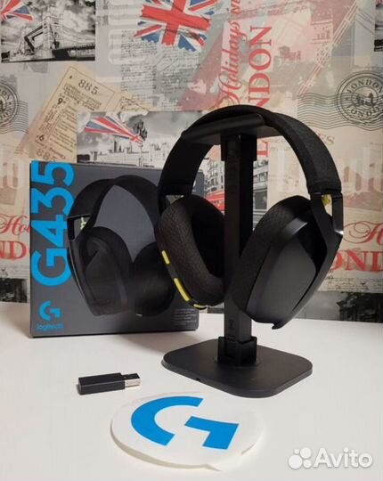 Игровые наушники Logitech G435