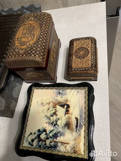 Шкатулка новая дерево