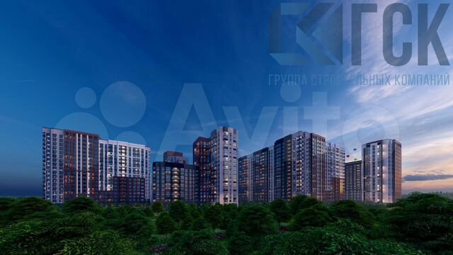 2-к. квартира, 59,1 м², 14/18 эт.