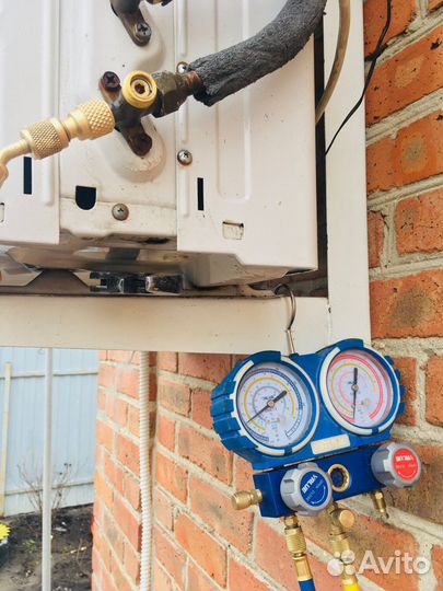 Чистка сплит систем / Заправка сплит систем