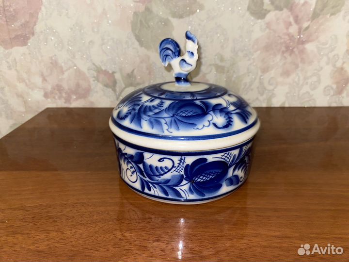 Шкатулка Гжель