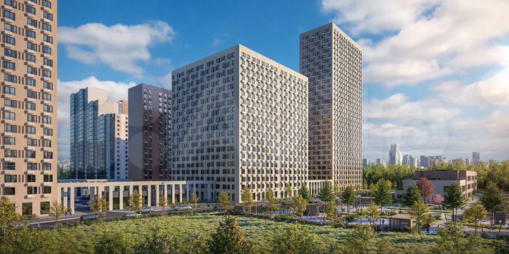 1-к. квартира, 35,7 м², 17/32 эт.