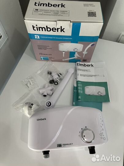 Водонагреватель проточный timberk