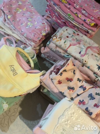 Пакет вещей на девочку 50 -68см