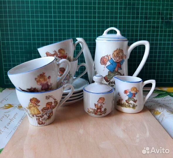 Сервиз детский кофейный (фабрика Kahla), Германия