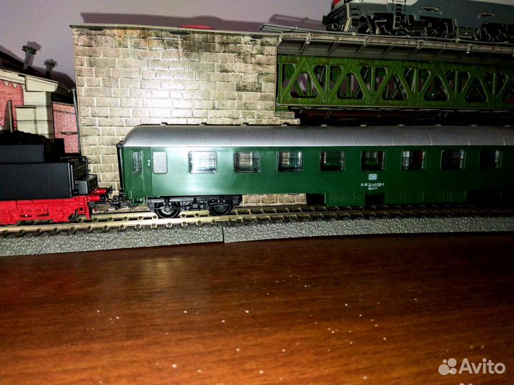 Модель пассажирского поезда