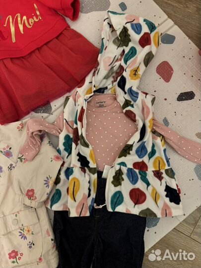 Пакет брендовых вещей для девочки 80