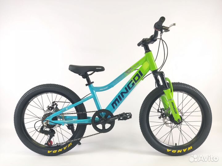 Велосипед 20 легкий алюминиевый детский