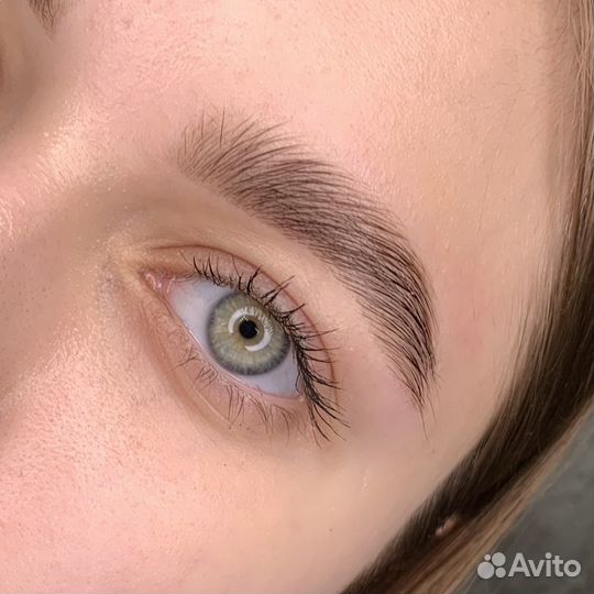 Брови ламинирование ресниц обучение