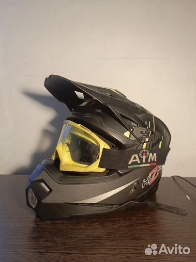 Кроссовый шлем hizer